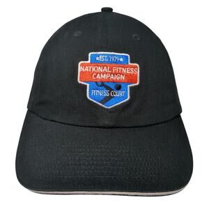 Est. 1979 National Fitness Campaign Fitness Court Baseball Cap Black OS Fersten